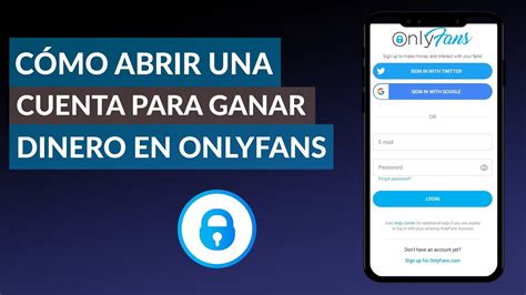 como abrir una cuenta en onlyfans para ganar dinero|OnlyFans: Cómo abrir y usar una cuenta para ganar。